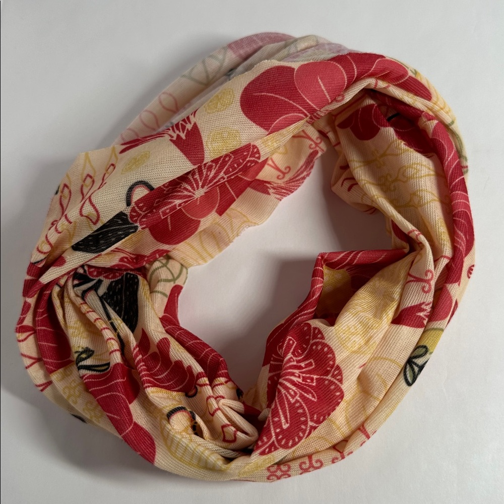 Wide Floral Headband - #2089